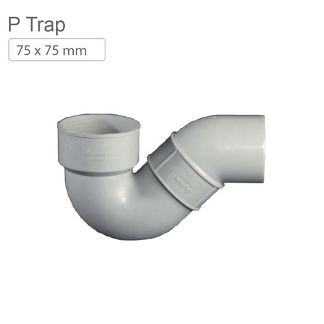 Supreme SWR Fitting 'P' Trap 75 x 75 mm S x Spg | mykit | Buy online ...