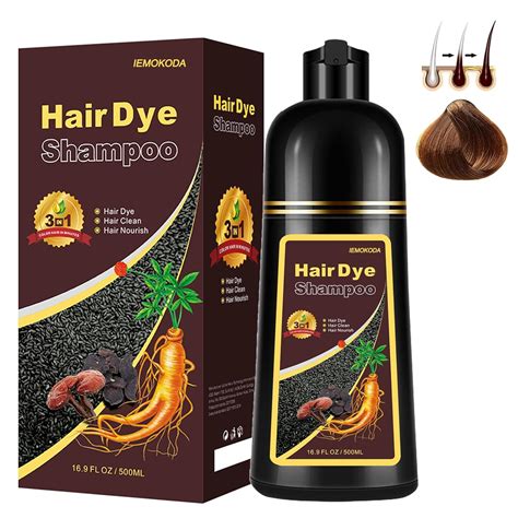 NCEPROHR Black Hair Shampoo - Gray Coverage, 3 in 1 India | Ubuy
