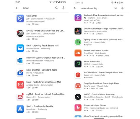Image result for Play Store Searching
