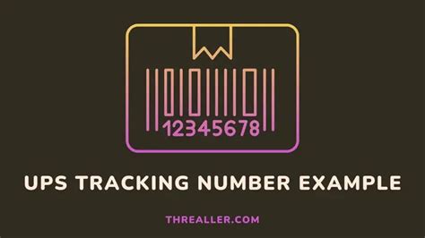 UPS Tracking Number Example Per Shipping Option - threaller