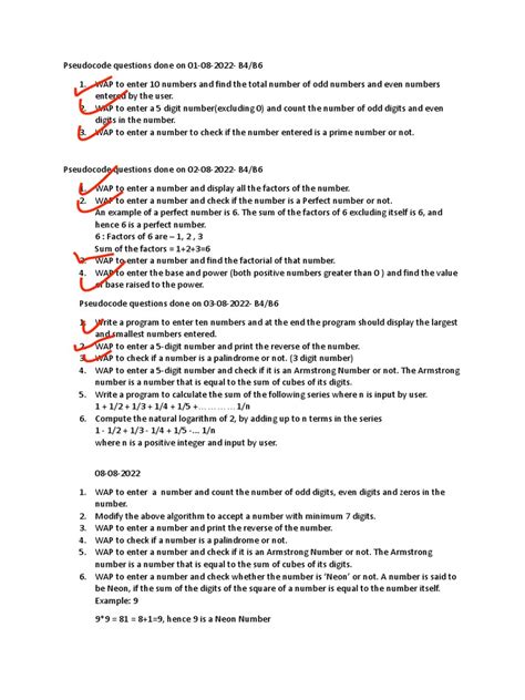 Image result for Psudocode Question Examples
