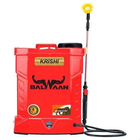 Battery Operated Sprayer Pump - Balwaan BS-22 Single Motor Battery ...