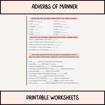 Manner Worksheet 的图像结果