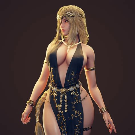 3D Model Queen Marika The Eternal - Game Ready - TurboSquid 2022233