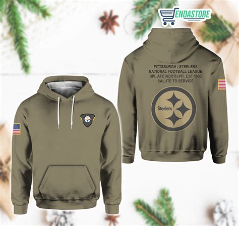 Steeler Salute To Service Military Hoodie 2025 - Endastore.com