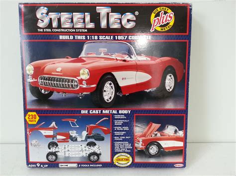 Buy Steel Tec The Steel Construction System Build This 1:18 Scale 1957 ...