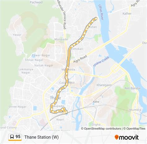95 Route: Schedules, Stops & Maps - Thane Station (W) (Updated)