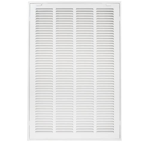 EZ-FLO 16 x 25 Inch (Duct Opening) Return Air Vent Cover for Wall or ...