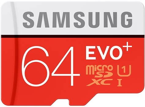 Specificaties van Samsung EVO Plus 64GB microSDXC Card - Tweakers