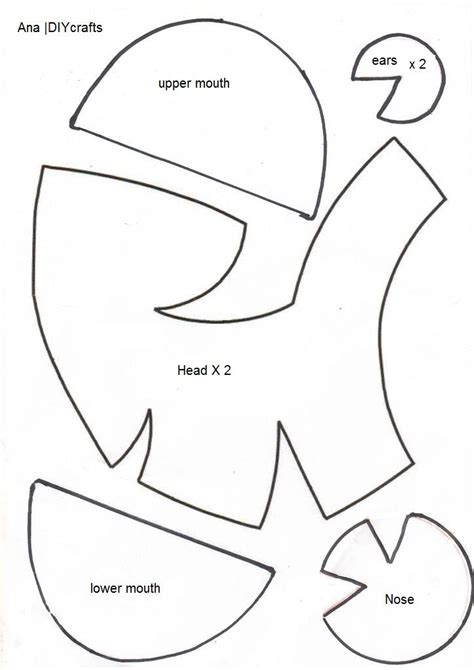 Image result for Puppet Patterns Free Printables