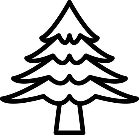 Pine Tree Outline 的图像结果