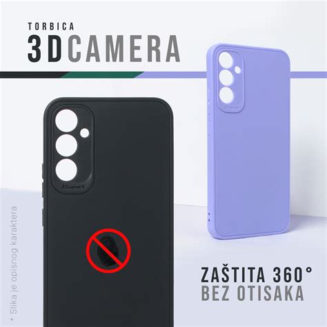 Maska(futrola) 3D Camera za Xiaomi Redmi Note 14 Pro 5G crna - Mob-Shop