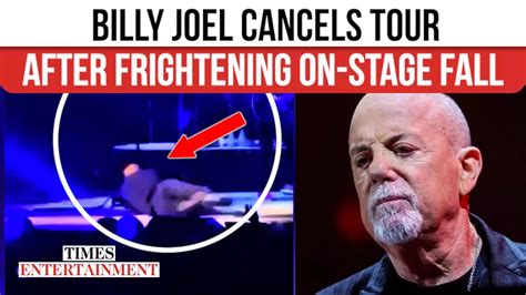 Billy Joel Forced to Reschedule Concerts After Frightening On-Stage ...