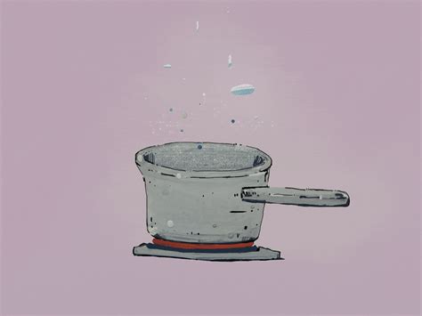 Image result for A Pot Boiling Over Animated