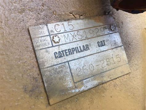 Image result for Caterpillar VIN Decoder