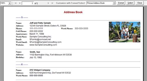 Image result for EZ Address Book Tutorial