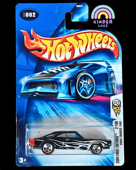 Hot Wheels 1969 Dodge Charger - Collector No. 002 - Buy At Kinder Logs