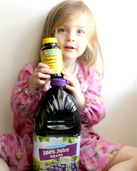 Mama Life Hacks {#11}: Grape Juice + Activated Charcoal to Combat Stomach Bugs | Stomach bug ...