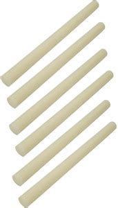 INVENTO 6pcs Plastic Nylon Rod Smooth 6mm Outer Diameter 250mmLong ...