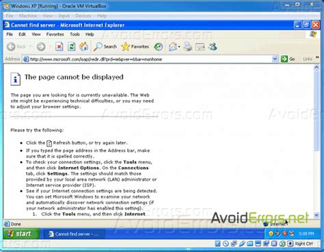 Image result for Connect to Internet Windows XP VirtualBox