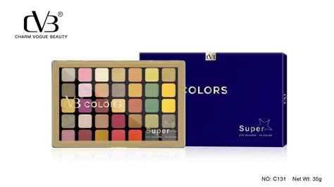 CVB EYE SHADOW -35 COLOR RICH REDEFINES YOUR EYES, POP CUSTOMIZE YOUR