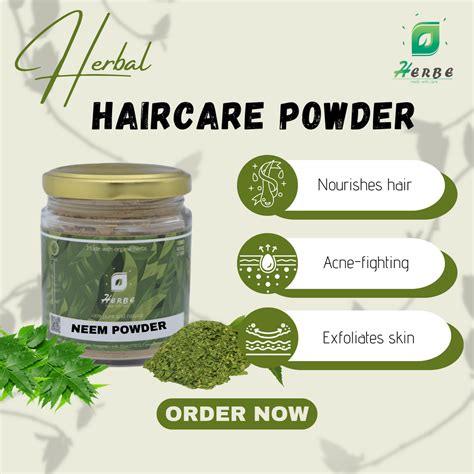 Discover the Benefits of Neem Powder for Skin & Hair Care: The Herbie ...