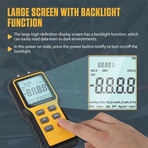 Image result for Digital Manometer Gas