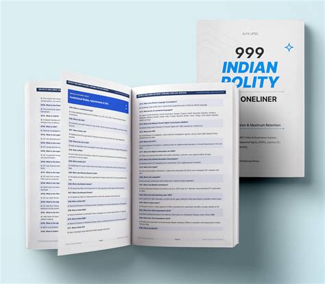 UPSC Quick Revision Pack – History, Geography & Polity One-Liners (Set ...