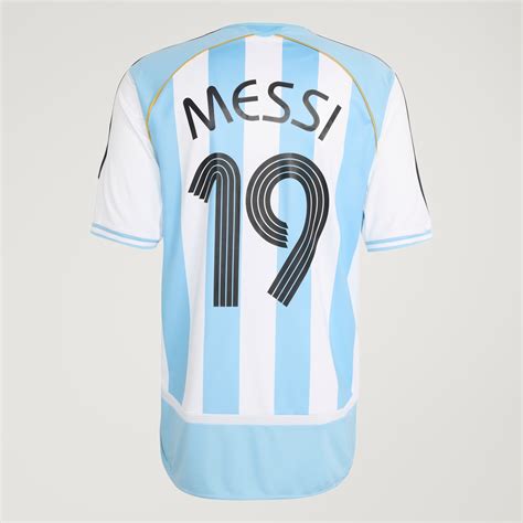 adidas Argentina Home Jersey 2006 Messi - White | Free Shipping with ...
