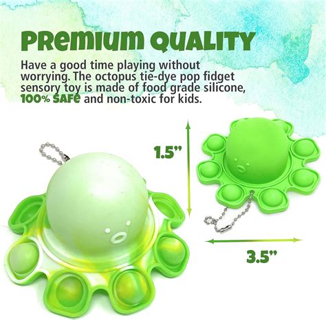 Perfect Life Ideas 4 Pack - Reversible Octopus Pop It Fidget Toy India ...