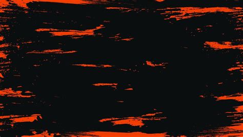 Minimal Abstract Orange Scratch Grunge Texture In Black Background ...