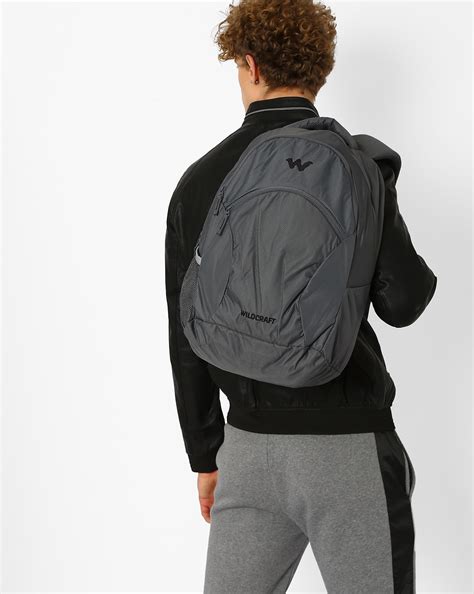 Buy Grey Wildcraft Ace Laptop Backpack | AJIO