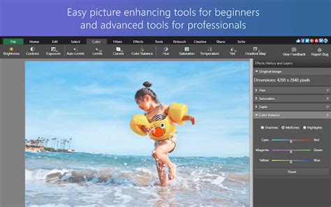 PhotoPad Photo Editor Cloud Edition для Google Chrome - Расширение Скачать