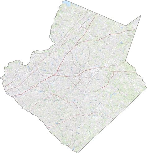 Gwinnett County Map, Georgia - US County Maps