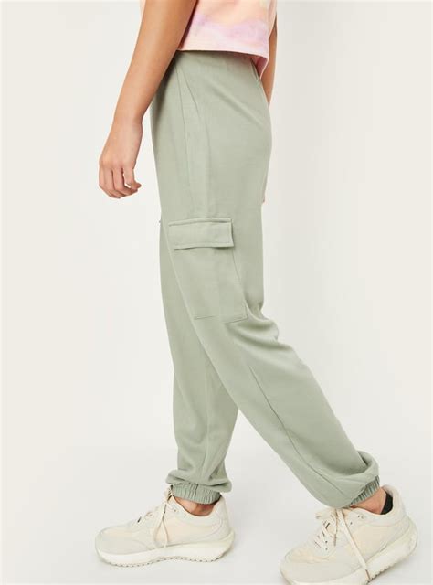 Buy Girls Solid Cargo Joggers Online at just Rs. 799.0 - 1000013684293 ...