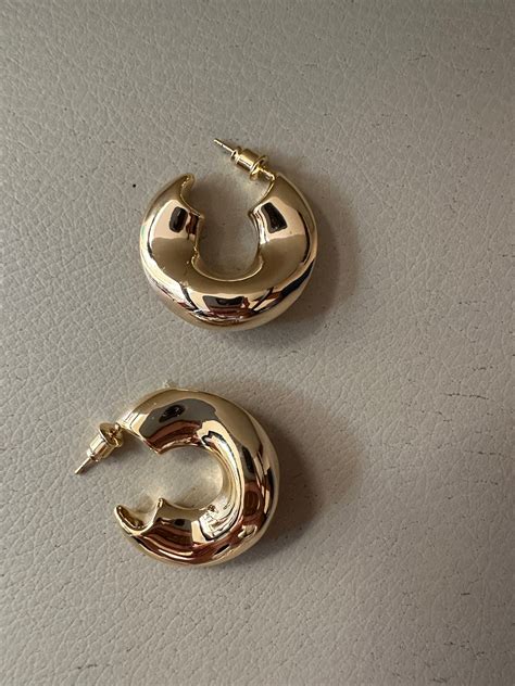 Chubby hoop earrings – Dhora India