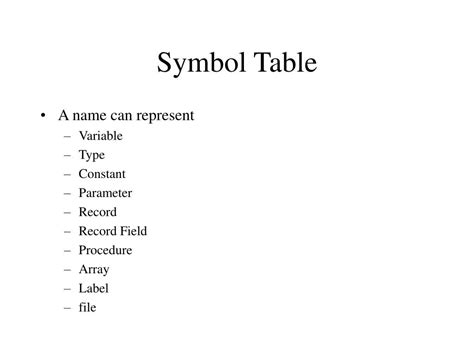 Image result for Object File Symbol Table
