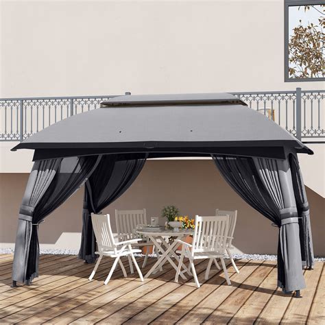 Fu Owner 10' x 13' Patio Gazebo | Wayfair