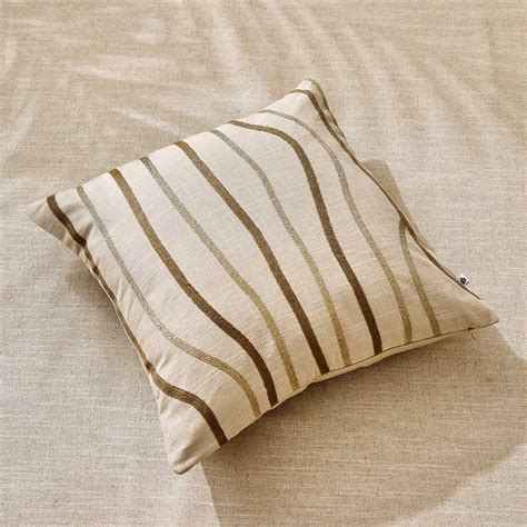Buy Glimmer Dusk Calico Flow Endura Zari Embroidered Cushion Cover ...