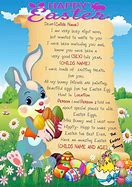 Image result for A Letter From the Easter Bunny