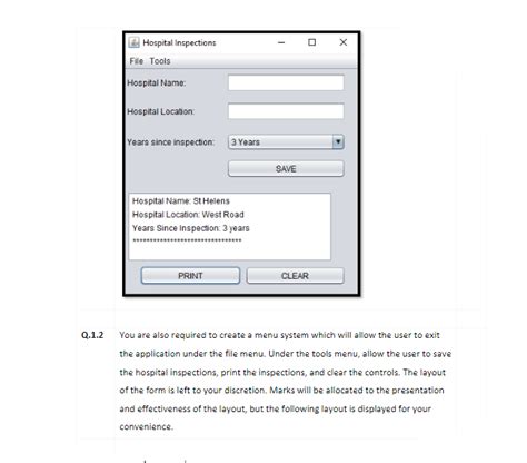 Image result for GUI Sample Exam Program Java