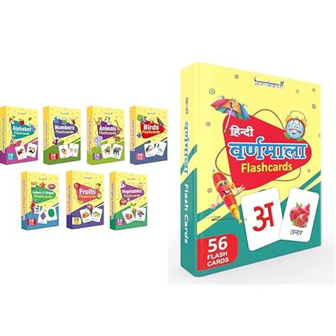 Buy Storio Flash Cards for Kids Early Learning (Set of 7) & Storio ...