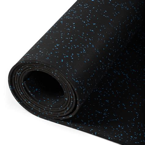 Blue Crumb Rubber Gym Flooring Roll – Titan Fitness