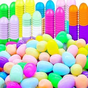Buy FORLINX 150 Pcs Easter Eggs bulk,Fillable Easter Eggs,Surprise ...