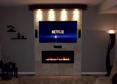 Wall Mounted Electric Fireplace And Tv at Carol Connell blog