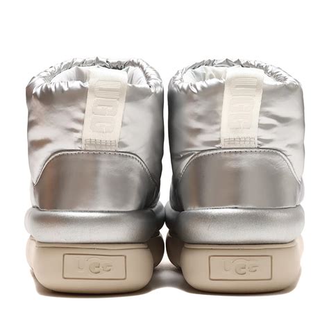 UGG W CLASSIC MAXI MINI METALLIC SILVER 22FW-I（アグ クラッシック マキシ ミニ-シルバー ...