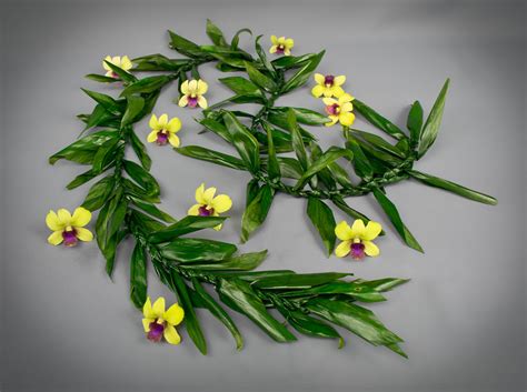 Maile Ti Leaf Lei - Puna Ohana Tropical Flowers & Leis