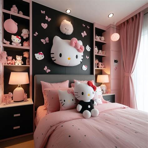 Pin by Deepshikha Chawla on Kids room in 2025 | Hello kitty bedroom ...