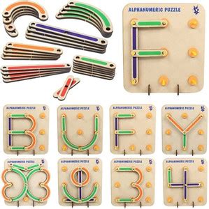 Galaxies Wooden Alphabets Puzzle Toys for Kids 3 4 5 Years | 28 Piece ...