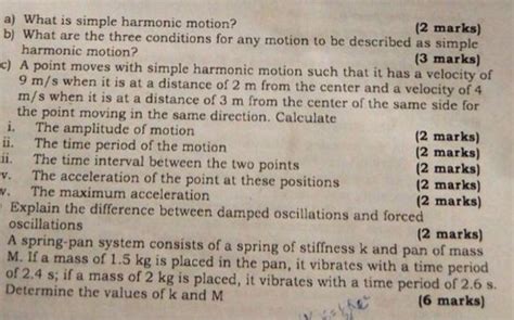 Simple Harmonic Motion Problems 的图像结果